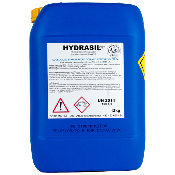 HydraSil Ag+ Biofilm Removal Chemical